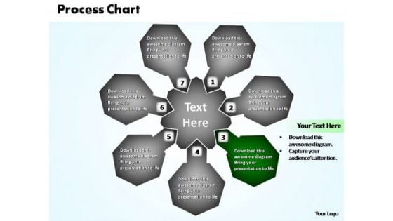 PowerPoint Theme Growth Business Process Chart Ppt Process