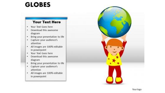 PowerPoint Theme Leadership Globes Ppt Slidelayout