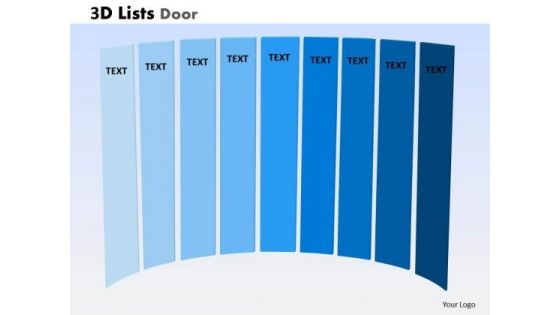 PowerPoint Theme Leadership List Door Ppt Backgrounds