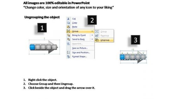PowerPoint Theme Marketing Linear Process Ppt Slide Designs