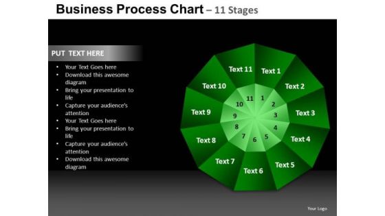 PowerPoint Theme Marketing Pie Chart Ppt Slide