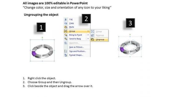 PowerPoint Theme Marketing Ring Process Ppt Presentation