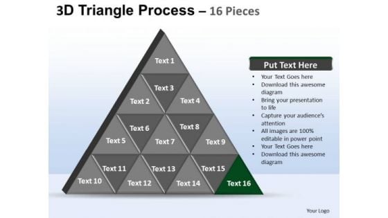 PowerPoint Theme Marketing Triangle Process Ppt Presentation