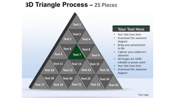 PowerPoint Theme Marketing Triangle Process Ppt Slide Designs