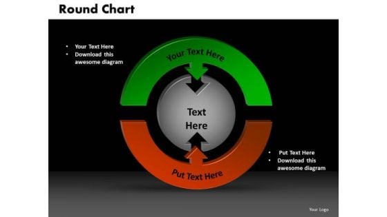 PowerPoint Theme Round Chart Business Ppt Templates