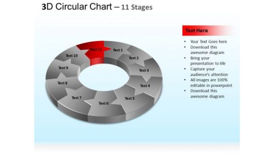 PowerPoint Theme Sales Circular Ppt Themes