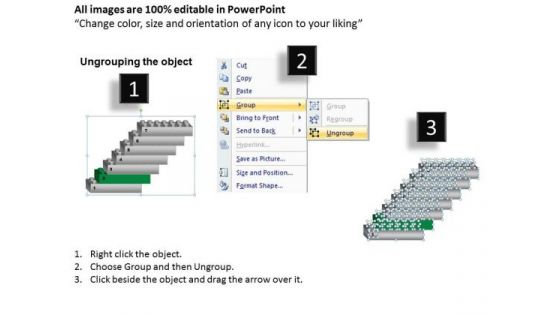 PowerPoint Theme Sales Lego Blocks Ppt Slide