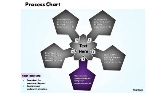 PowerPoint Theme Strategy Business Process Chart Ppt Presentation