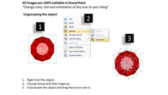 PowerPoint Theme Strategy Quadrant Diagram Ppt Slides