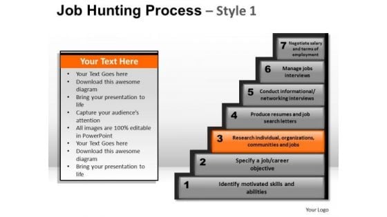 PowerPoint Theme Strategy Step Diagram Ppt Template