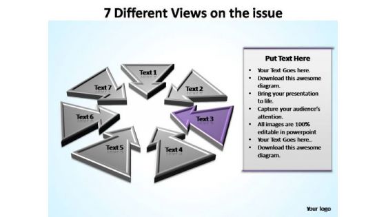 PowerPoint Theme Strategy Views Ppt Slides