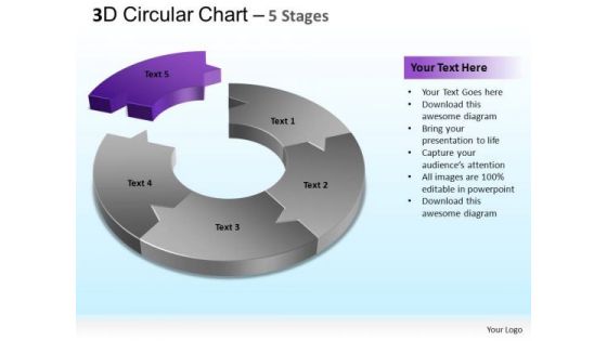PowerPoint Theme Success Circular Chart Ppt Designs