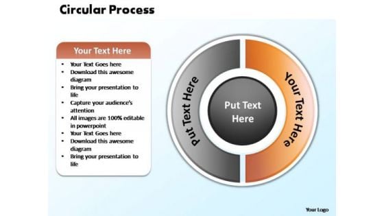 PowerPoint Theme Success Circular Process Ppt Slides