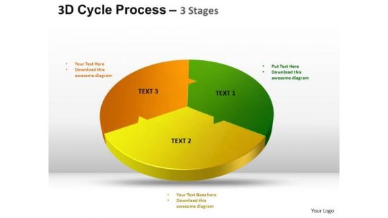 PowerPoint Theme Success Cycle Process Flow Ppt Layout