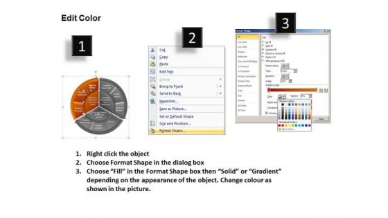 PowerPoint Theme Success Pie Chart Diagram Ppt Presentation