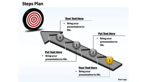 PowerPoint Theme Success Steps Plan Ppt Slides