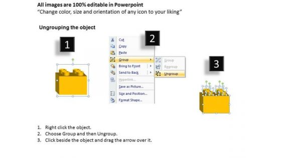 PowerPoint Theme Teamwork Lego Blocks Ppt Designs