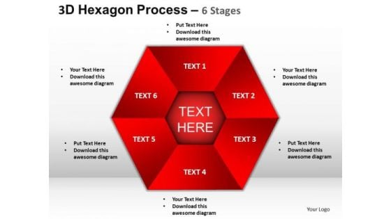 PowerPoint Theme Teamwork Process Chart Ppt Theme