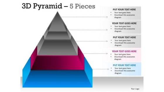 PowerPoint Theme Teamwork Pyramid Ppt Themes