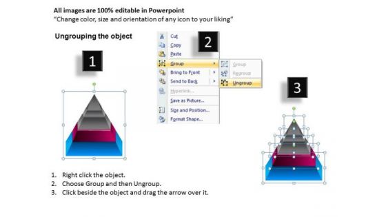PowerPoint Theme Teamwork Pyramid Ppt Themes