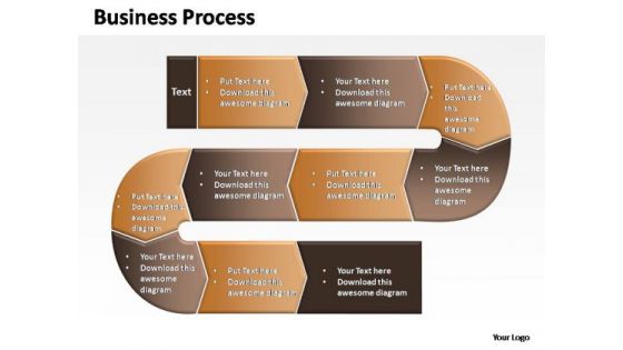 PowerPoint Themes Business Complex Business Process Ppt Slides