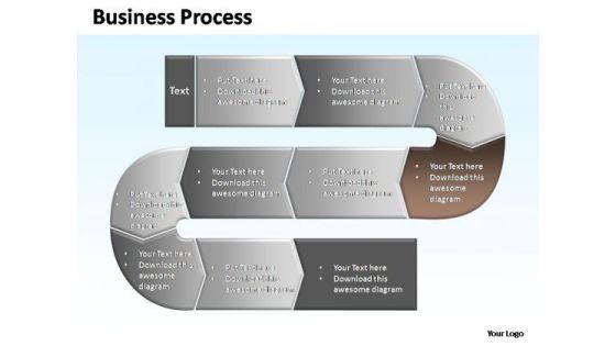 PowerPoint Themes Business Complex Business Process Ppt Templates