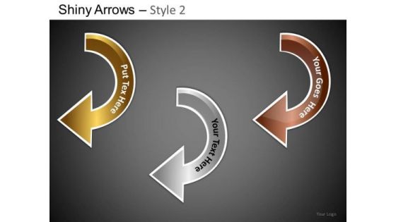 PowerPoint Themes Business Designs Shiny Arrows 2 Ppt Templates