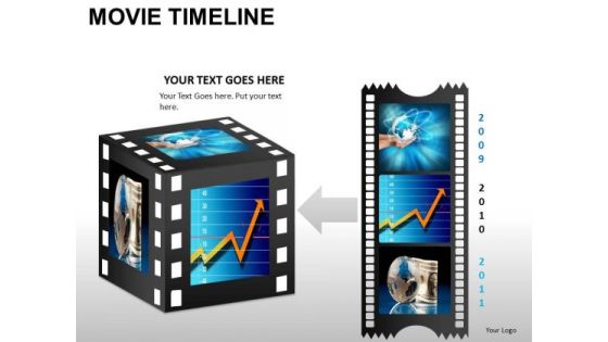 PowerPoint Themes Business Movie Timeline Ppt Designs