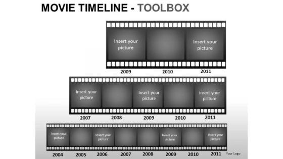 PowerPoint Themes Business Movie Timeline Ppt Presentation