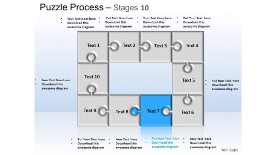 PowerPoint Themes Business Puzzle Process Ppt Design