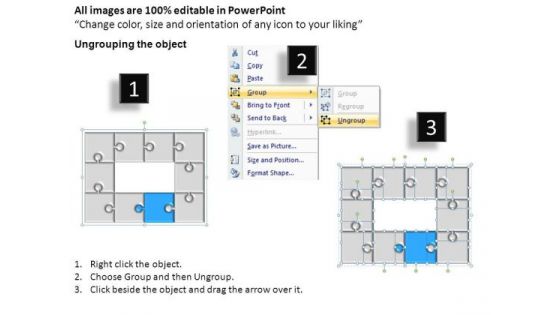 PowerPoint Themes Business Puzzle Process Ppt Design