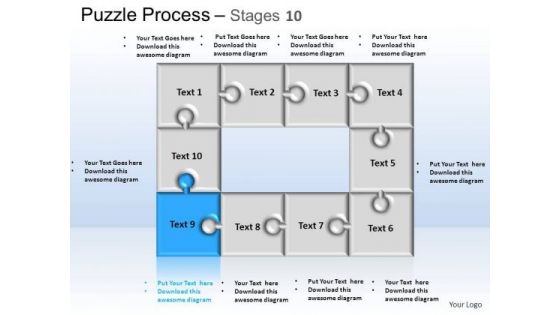 PowerPoint Themes Business Puzzle Process Ppt Layout