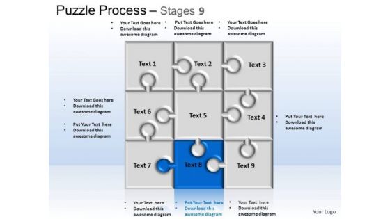 PowerPoint Themes Business Puzzle Process Ppt Layouts