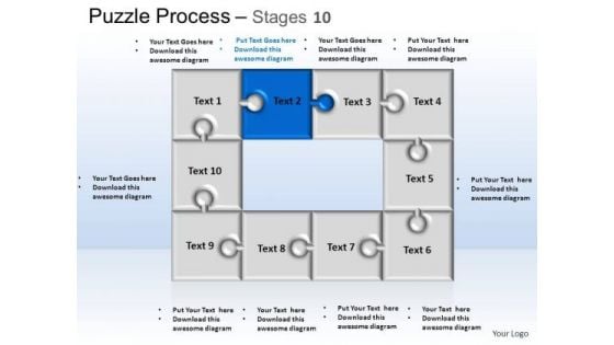 PowerPoint Themes Business Puzzle Process Ppt Process