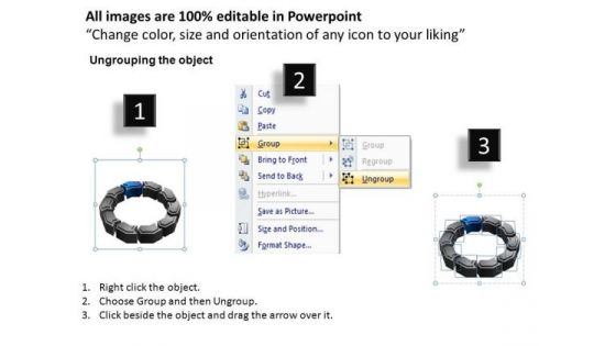 PowerPoint Themes Chart Process Chart Ppt Backgrounds