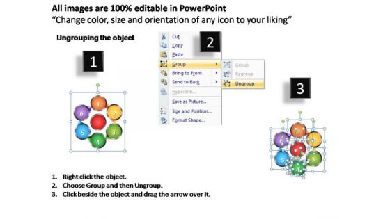 PowerPoint Themes Circular Flow Chart Ppt Templates