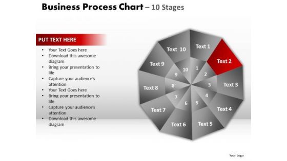 PowerPoint Themes Company Circular Quadrant Ppt Presentation