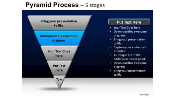 PowerPoint Themes Company Pyramid Process Ppt Presentation