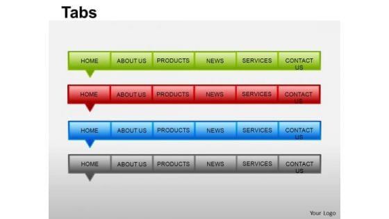 PowerPoint Themes Company Tabs Ppt Layouts PowerPoint Themes Company Tabs Ppt Layouts