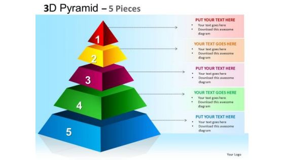 PowerPoint Themes Corporate Leadership Pyramid Ppt Designs