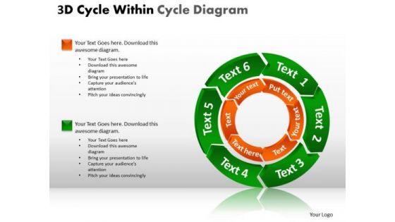 PowerPoint Themes Diagram Circle Chart Ppt Process