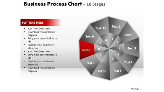 PowerPoint Themes Diagram Circular Quadrant Ppt Themes