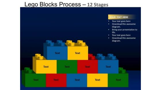 PowerPoint Themes Download Lego Blocks Ppt Template