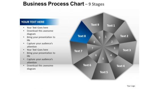 PowerPoint Themes Editable Circular Quadrant Ppt Slide