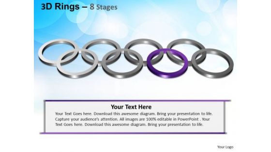 PowerPoint Themes Editable Rings Ppt Backgrounds