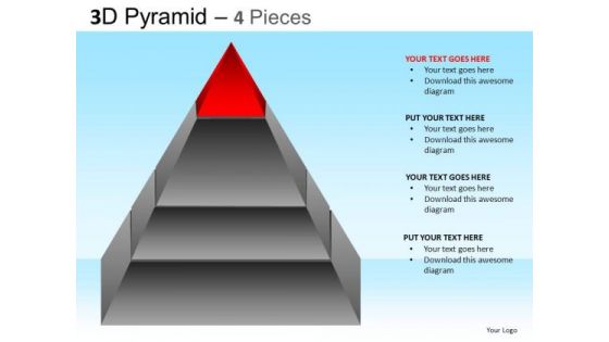 PowerPoint Themes Executive Strategy Pyramid Ppt Templates