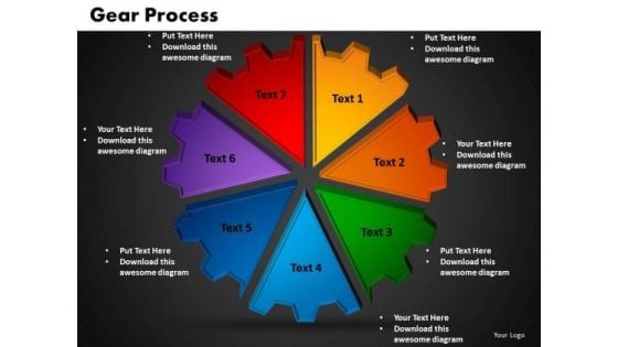 PowerPoint Themes Gear Company Ppt Slides