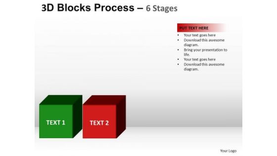 PowerPoint Themes Growth Blocks Process Ppt Designs