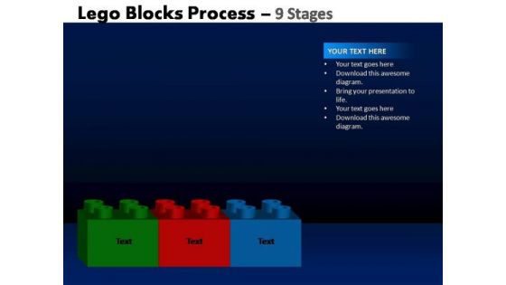 PowerPoint Themes Growth Lego Blocks Ppt Templates