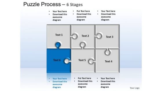 PowerPoint Themes Growth Puzzle Ppt Designs